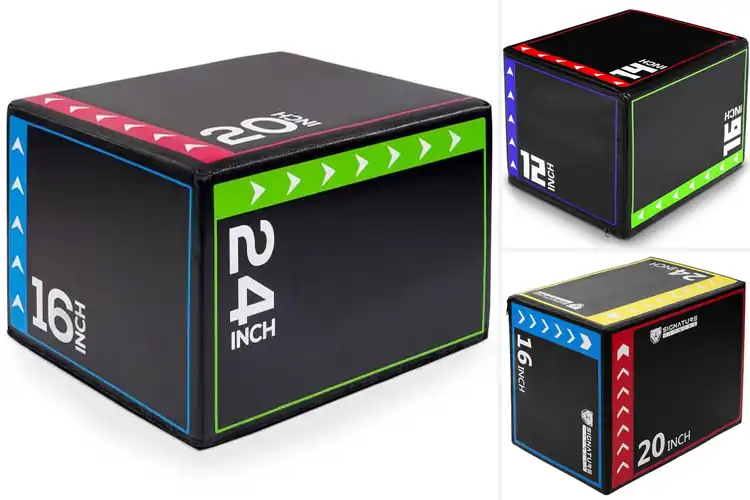 Detailed view of Best 3 In 1 Plyometric Jump Boxes