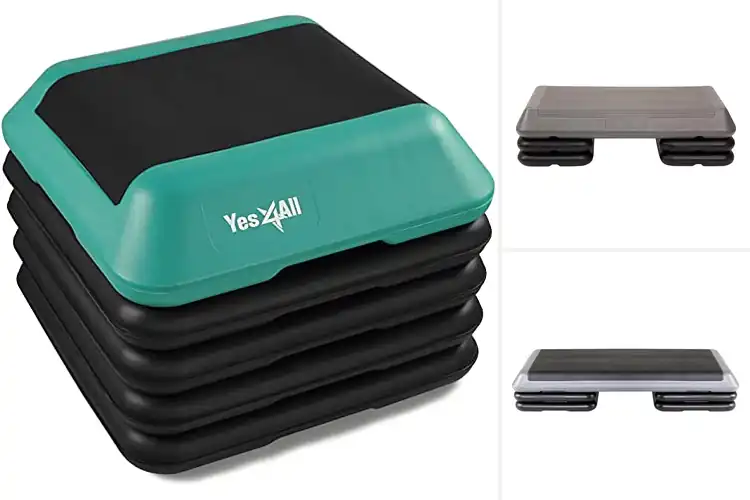 Detailed view of Best Adjustable Exercise Step Up Boxes