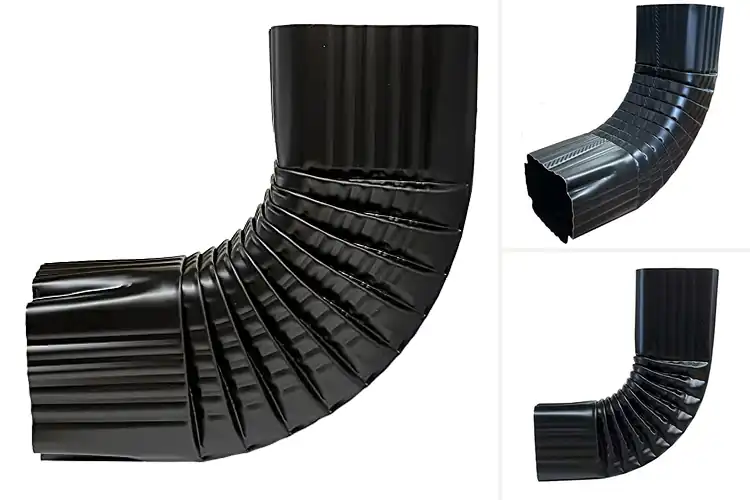 Detailed view of Best Black Gutter Elbows