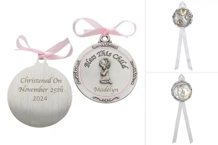 Detailed view of Best Blessing Plaques for Cribs: Love & Protection