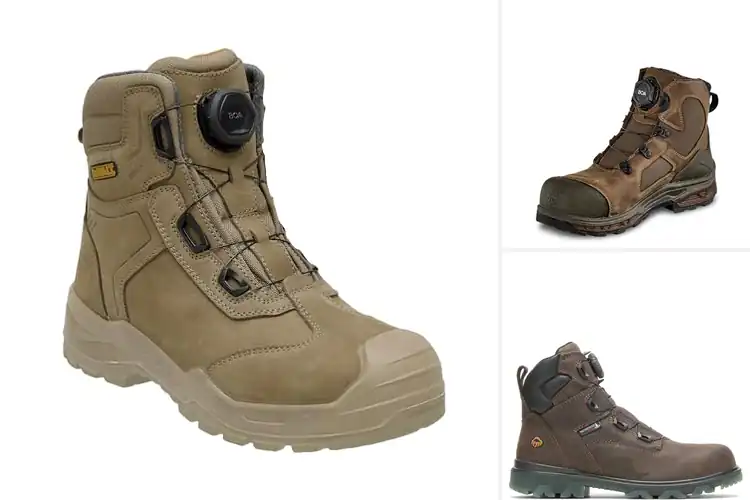 Detailed view of Best Boa Lacing Boots