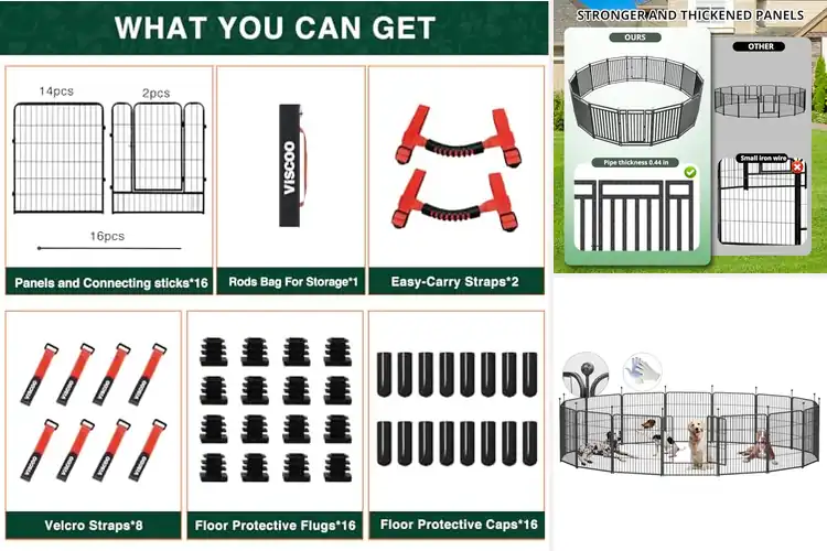 Detailed view of Best Camping Dog Enclosures