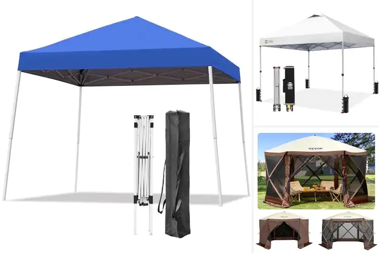 Detailed view of Best Canopy Shelters