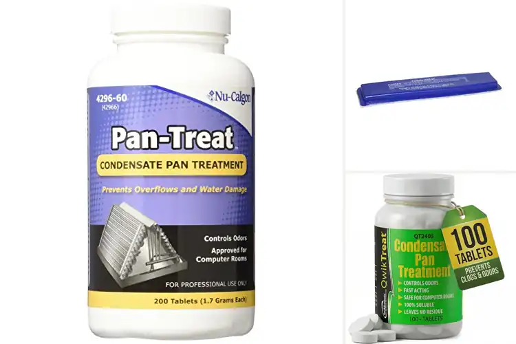Detailed view of Best Condensate Pan Treatments