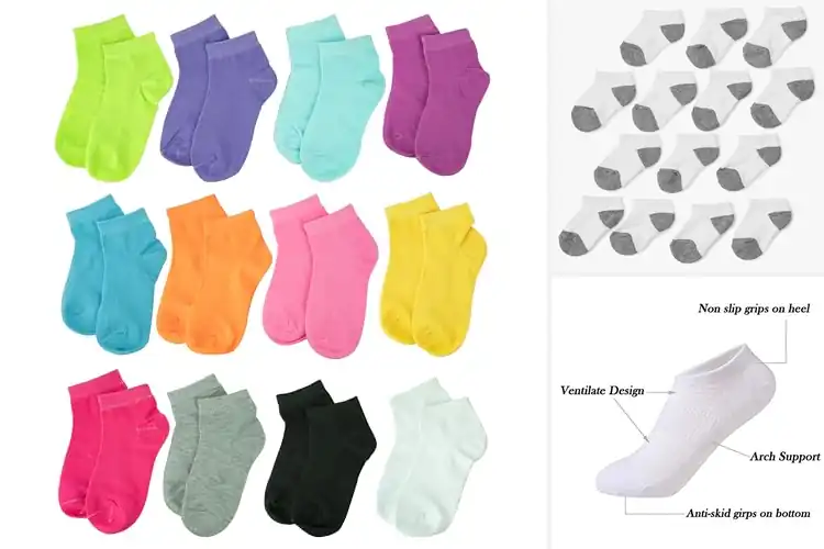 Detailed view of Best Cotton Ankle Socks For Toddlers