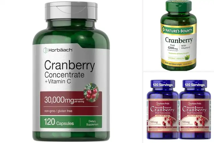 Detailed view of Best Cranberry Capsules