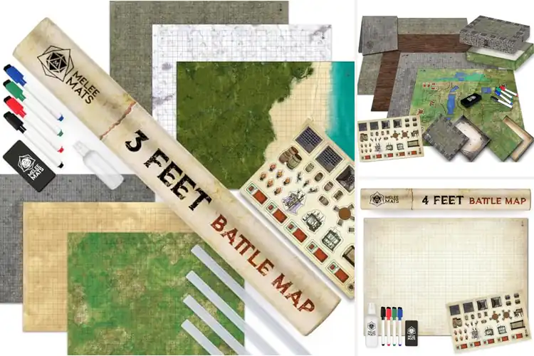 Detailed view of Best DND Battle Mats