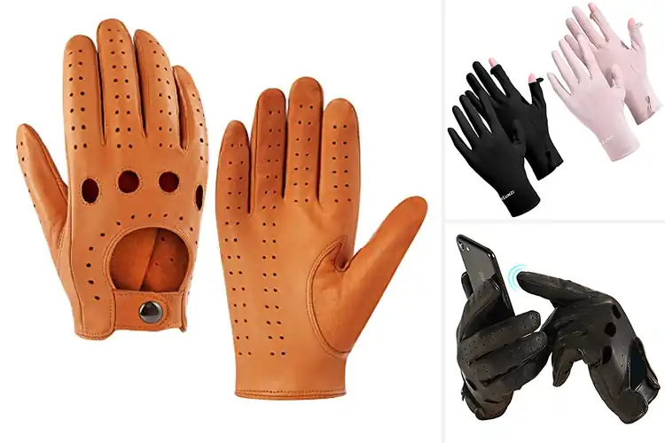 Detailed view of Best Driving Gloves: Elevate Your Drive with Comfort & Style
