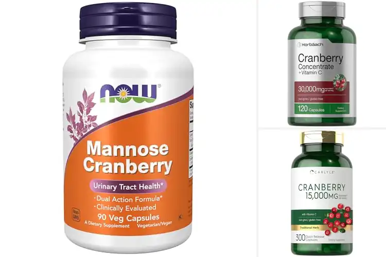 Detailed view of Best Dual Action Cranberry Pills for Urinary Health