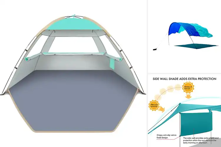 Detailed view of Best Durable Beach Shades: Stay Cool & Protected All Day