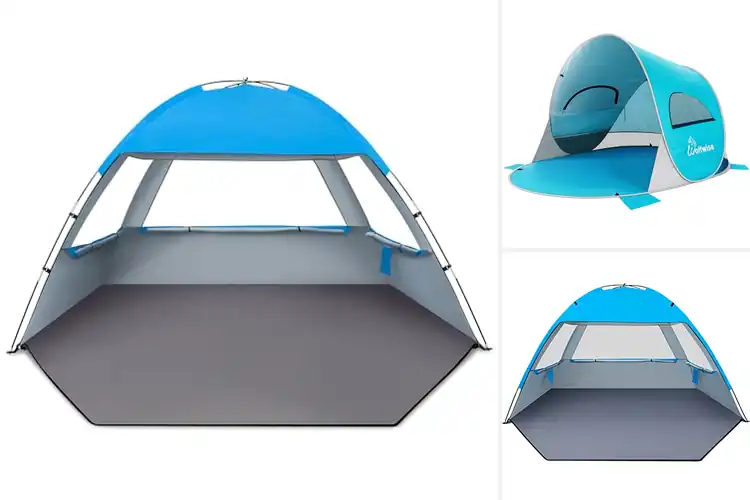 Detailed view of Best Easy Setup Beach Shelters