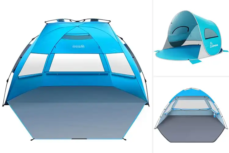 Detailed view of Best Easy Setup Beach Tents for Stress‑Free Shade