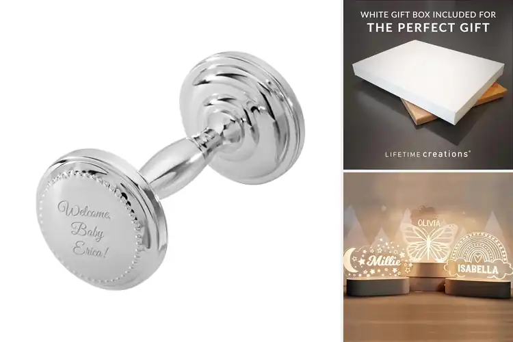 Detailed view of Best Engravable Baby Gifts: 10 Unique & Thoughtful Ideas