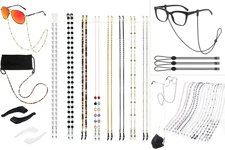 Detailed view of Best Eyeglass Chains for Style and Security
