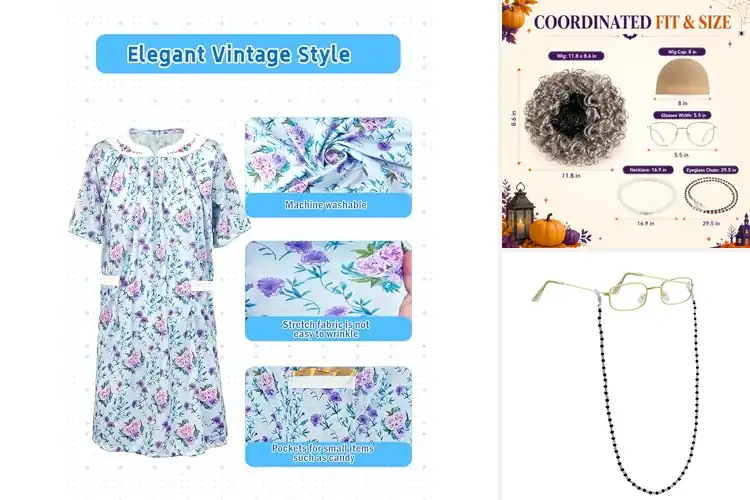 Detailed view of Best Granny Cosplay Sets: Fun Styles Made Simple