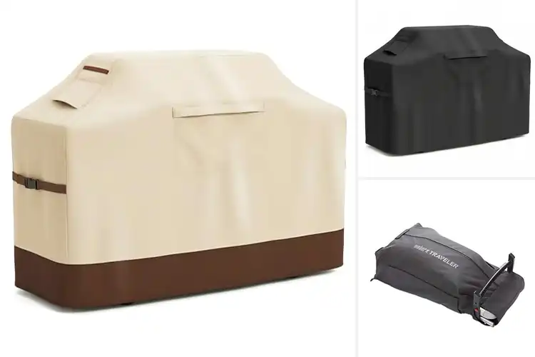 Detailed view of Best Grill Covers With Tool Pockets