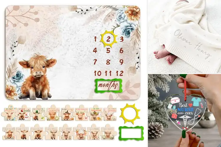 Detailed view of Best Holiday Nursery Keepsakes