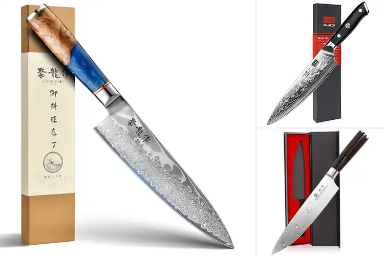 Detailed view of Best Japanese Chef Knives