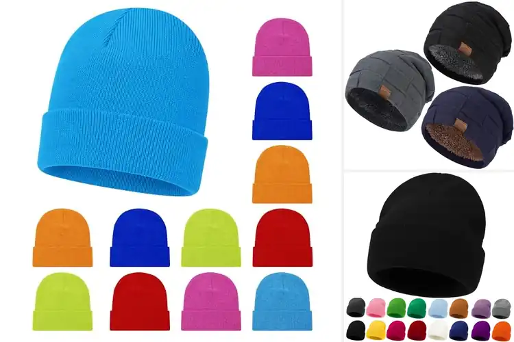 Detailed view of Best Kids Winter Beanies
