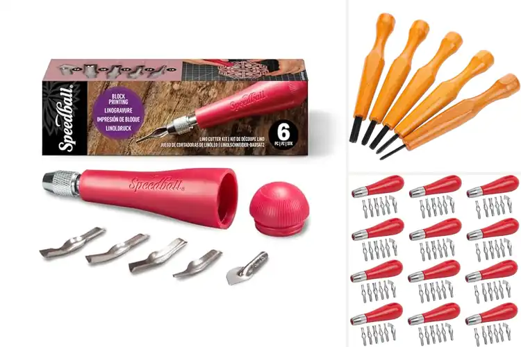 Detailed view of Best Lino Block Carving Tools For Stunning Prints