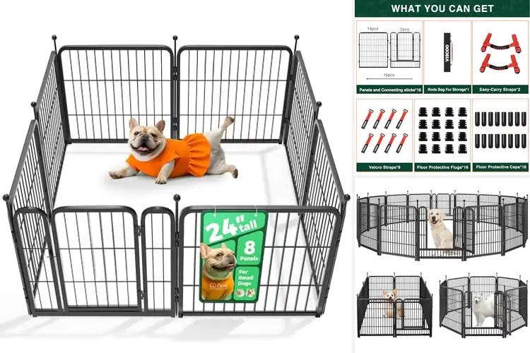 Detailed view of Best Metal Dog Pens