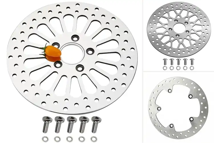 Detailed view of Best Motorcycle Rear Brake Rotors