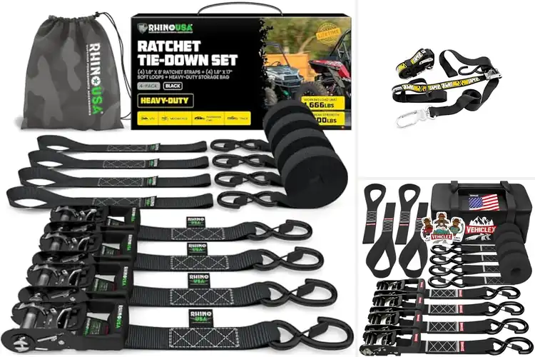 Detailed view of Best Motorcycle Tie Down Straps