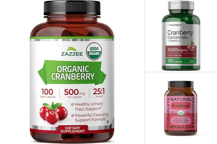 Detailed view of Best Natural Cranberry Capsules