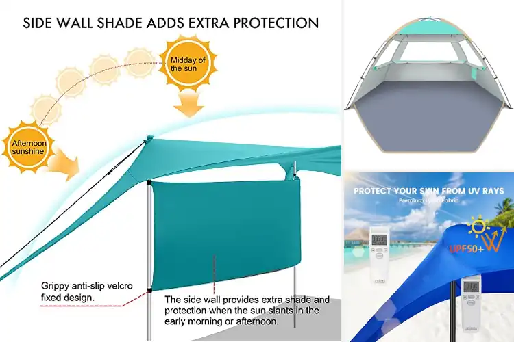 Detailed view of Best Portable Beach Canopies
