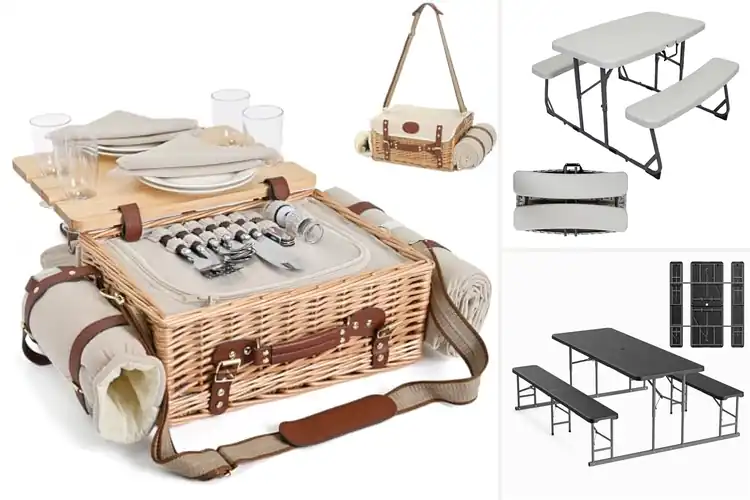 Detailed view of Best Portable Picnic Sets for Easy Outdoor Fun