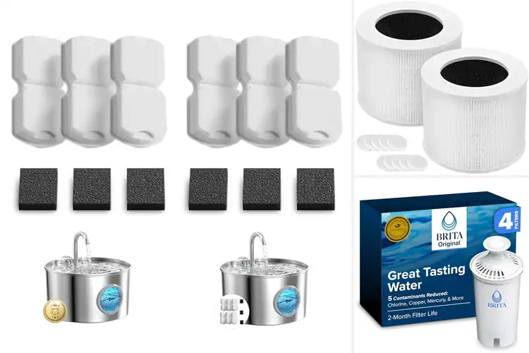 Detailed view of Best Replacement Filters for Clean Air & Fresh Water