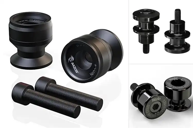 Detailed view of Best Swing Arm Spools for Safe, Easy Motorcycle Maintenance