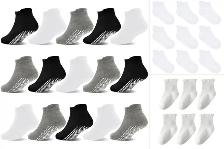 Detailed view of Best Toddler Socks With Grips: Safe, Soft, and Non-Slip