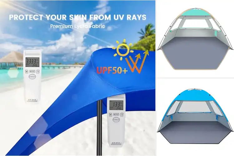 Detailed view of Best UPF 50+ Beach Shelters