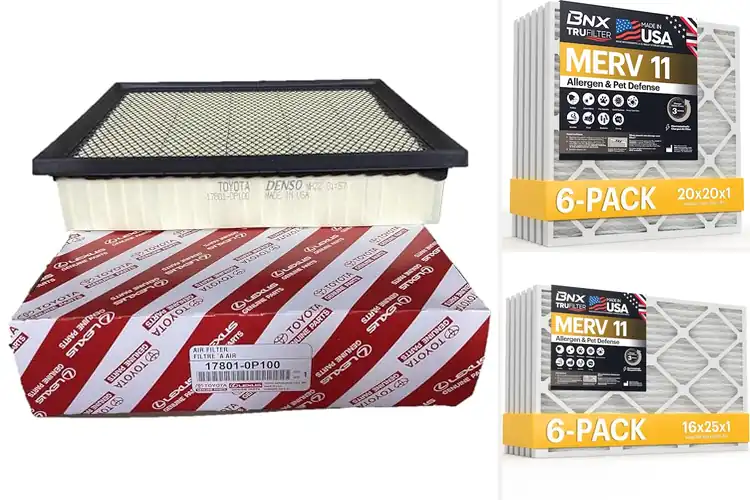 Detailed view of Best USA-Made Air Filters