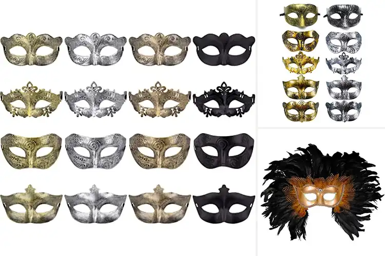 Detailed view of Best Venetian Masks For Adults: Unforgettable Style Boost