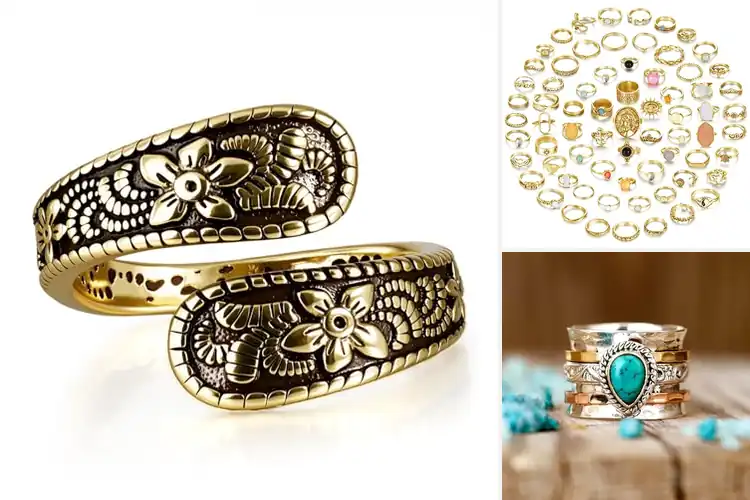 Detailed view of Best Vintage Boho Rings: Top 10 Picks to Elevate Your Style