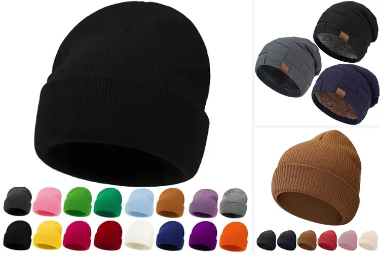 Detailed view of Best Warm Kids Beanies