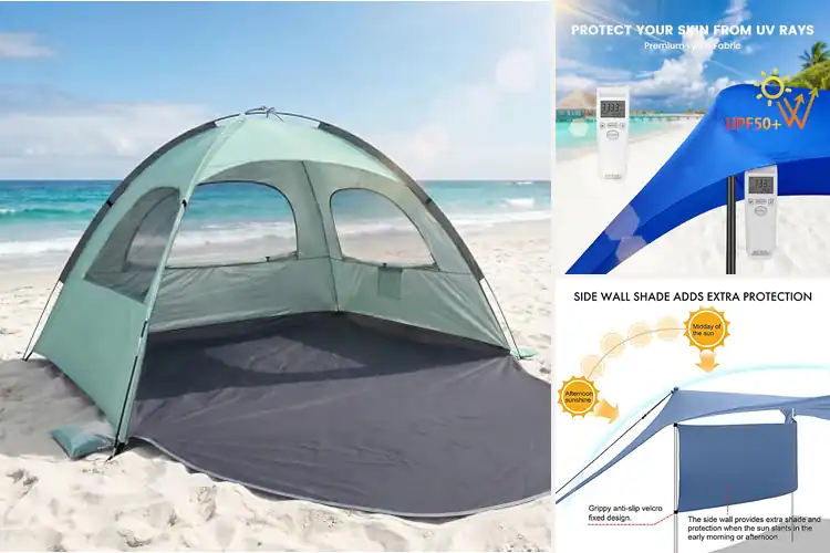Detailed view of Best Water Resistant Beach Tents for Dry, Breezy Comfort
